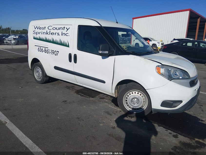 Vin: zfb636vp4n6w12672, lot: 46732774, ram promaster city cargo van 2022 img_1