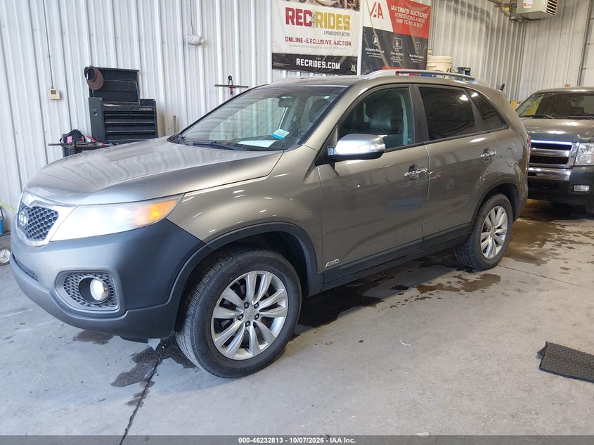 Vin: 5xykuca16bg116712, lot: 46732807, kia sorento ex 20112