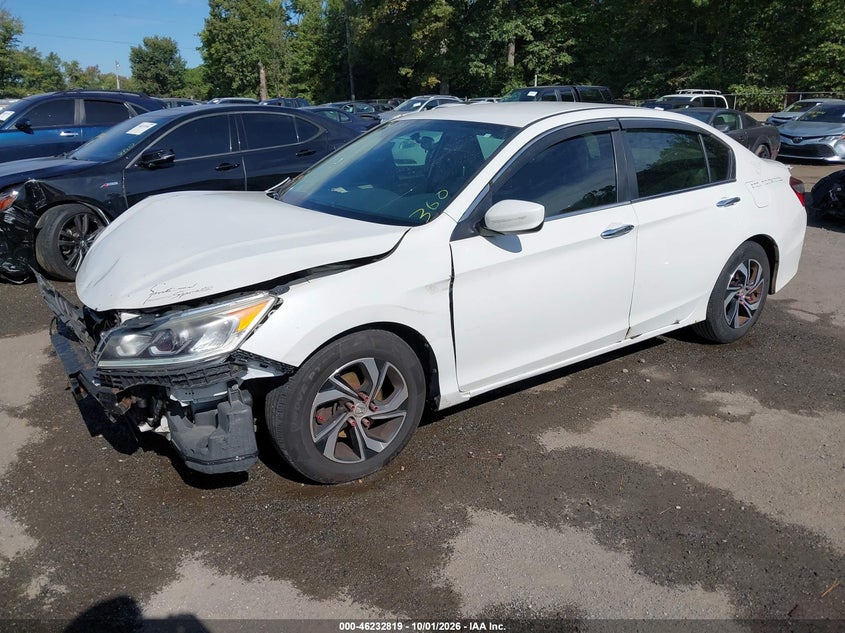 2017 Honda Accord Lx, Front End, IAAI, VIN 1HGCR2F31HA112913 — photo 2