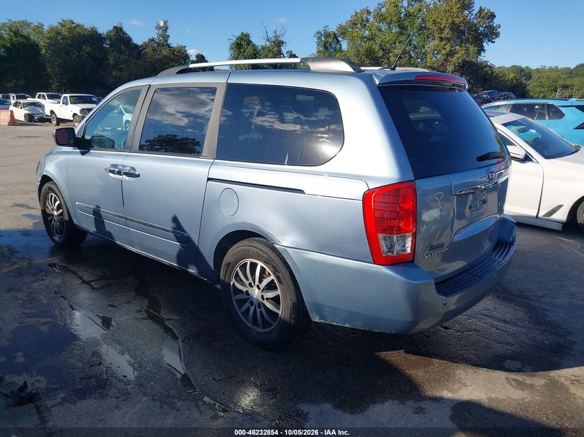 Vin: kndmh4c74c6438709, lot: 46732848, kia sedona ex 20123