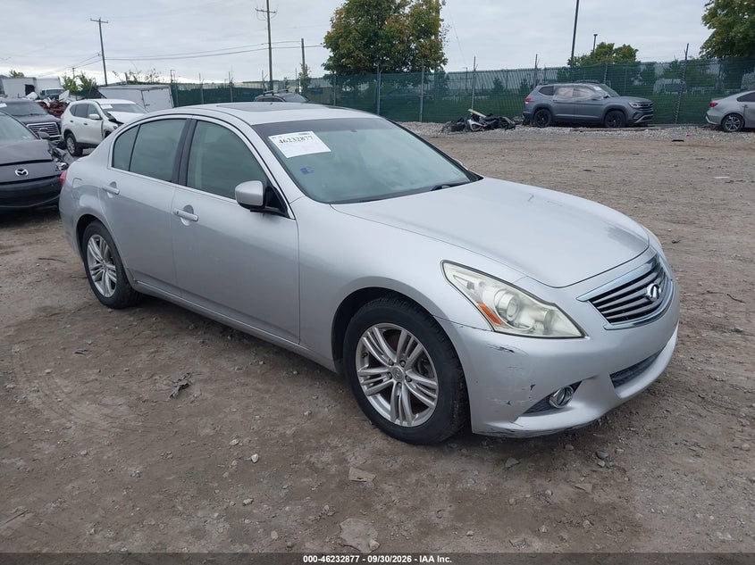 INFINITI G37X 2012 VIN JN1CV6AR2CM676951