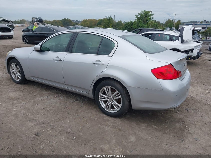 INFINITI G37X 2012 VIN JN1CV6AR2CM676951