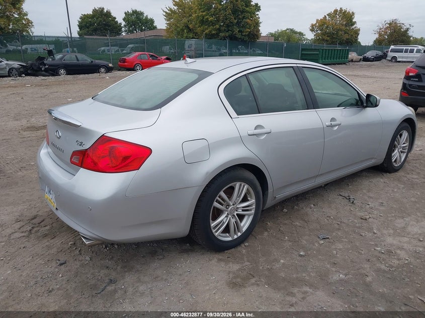 INFINITI G37X 2012 VIN JN1CV6AR2CM676951