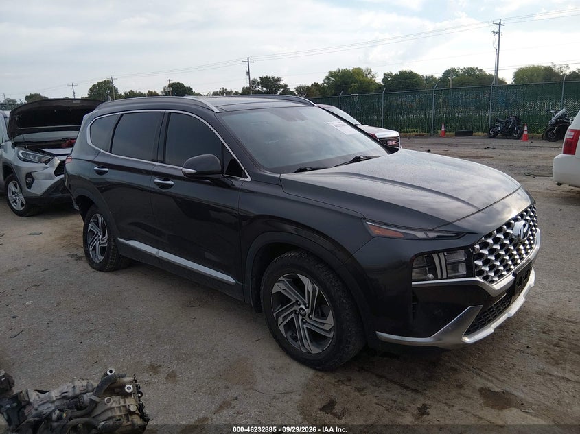 Vin: 5nms34aj0mh358591, lot: 46732879, hyundai santa fe sel 20211