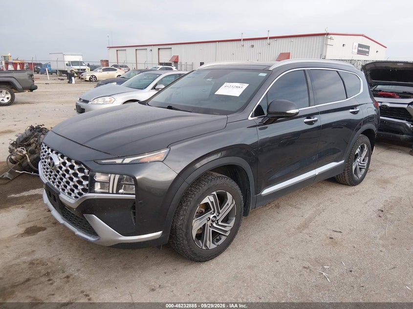 Vin: 5nms34aj0mh358591, lot: 46732879, hyundai santa fe sel 20212