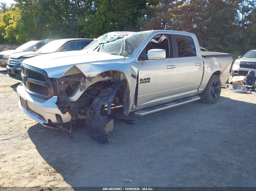 Vin: 1c6rr7mt0js243380, lot: 46732881, ram 1500 night  4x4 5'7 box 20182