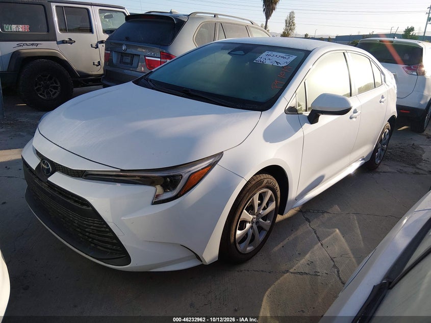 TOYOTA COROLLA HYBRID 2026 VIN JTDBCMFE8T3139659