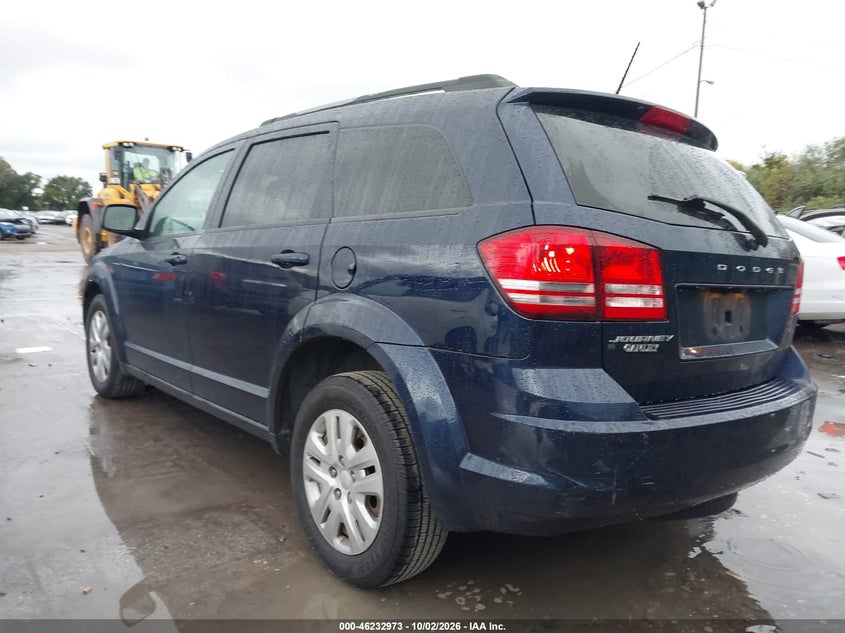 Vin: 3c4pdcab3jt427312, lot: 46732967, dodge journey se 20183