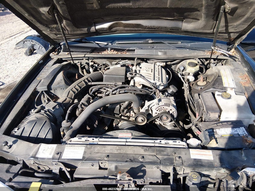FORD THUNDERBIRD 1996 VIN 1FALP624XTH160667