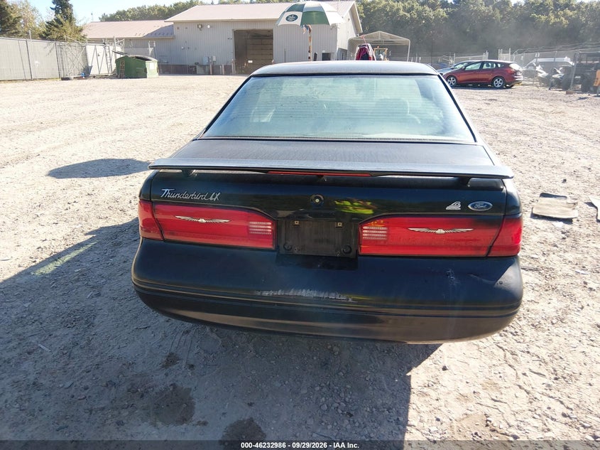 FORD THUNDERBIRD 1996 VIN 1FALP624XTH160667
