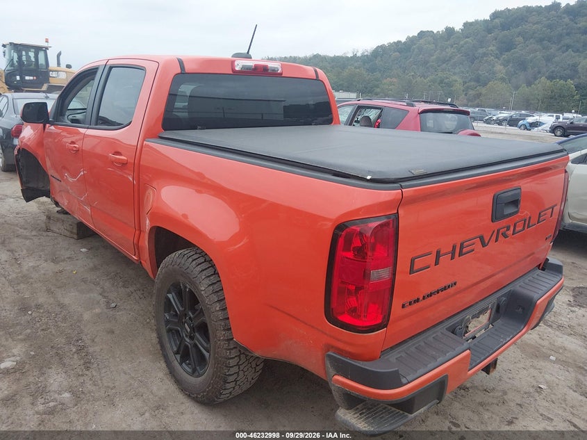 Vin: 1gcgtben2m1293065, lot: 46732992, chevrolet colorado 20213