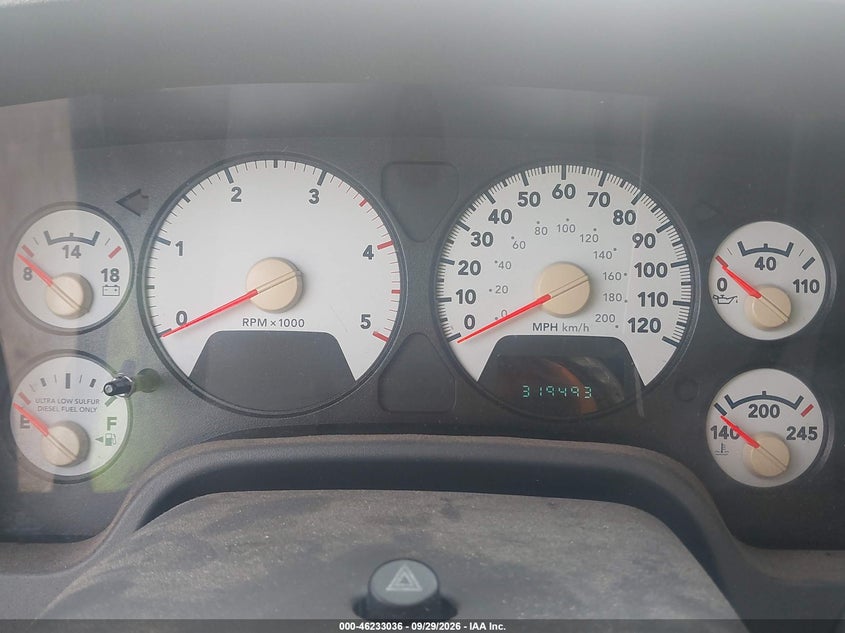 DODGE RAM 2500 2008 VIN 3D7KR28A78G164348