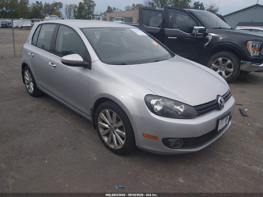2014 Volkswagen Golf 2.0L Tdi, Theft Recovery, IAAI, VIN WVWDM7AJ8EW005022