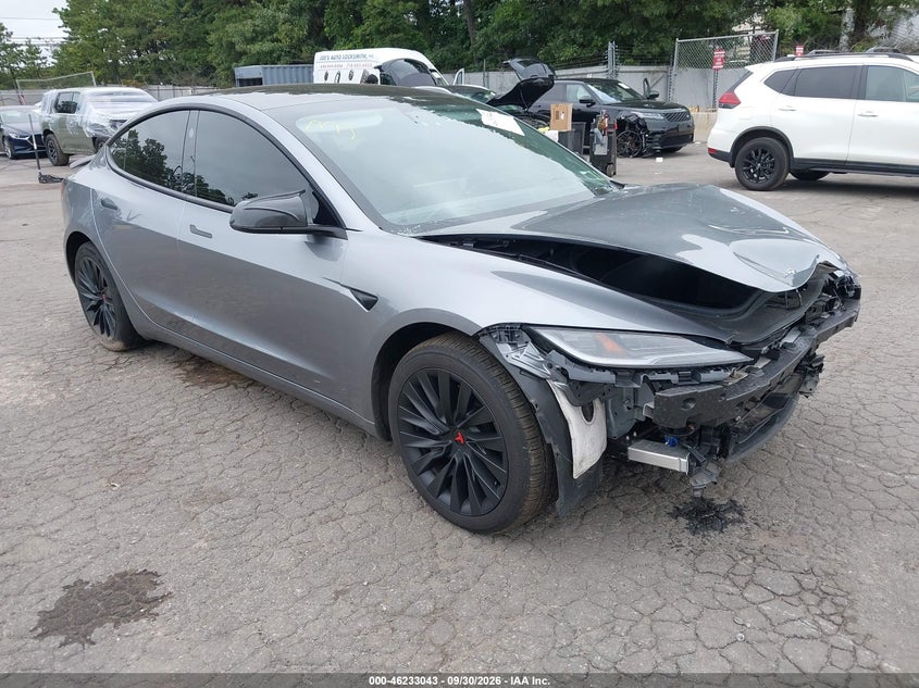 Vin: 5yj3e1eb6sf909220, lot: 46733037, tesla model 3 long range all-wheel drive 2025 img_1