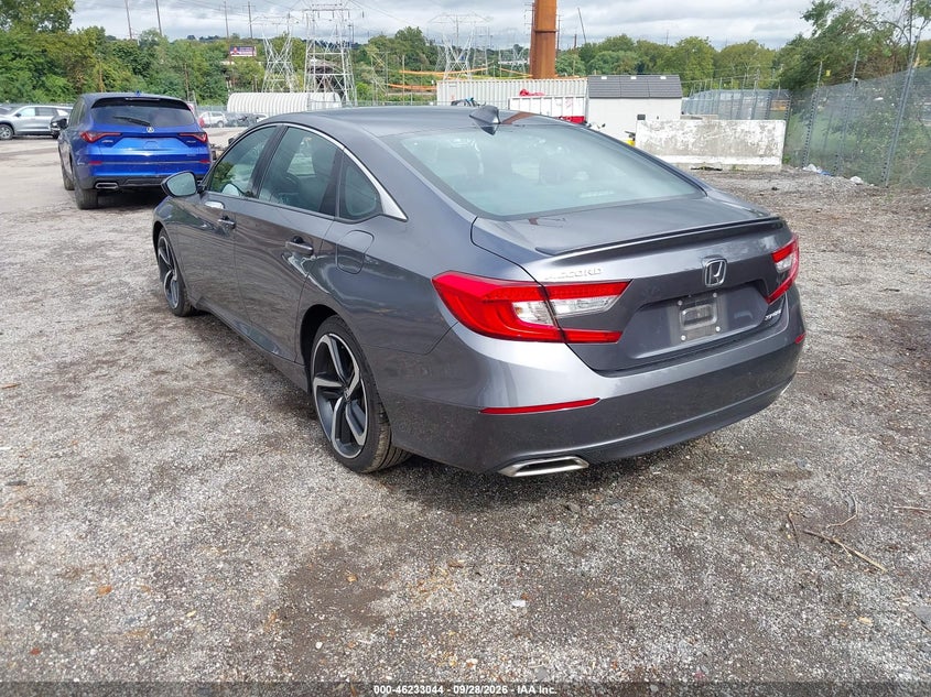 Vin: 1hgcv1f31la050184, lot: 46733038, honda accord sport 20203