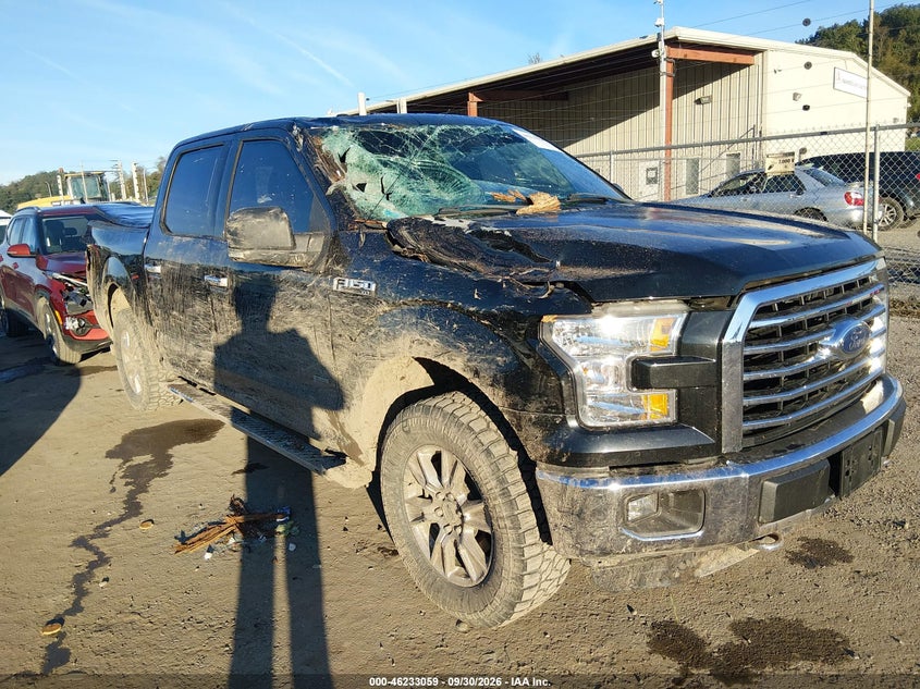 Vin: 1ftew1ep2gfd07936, lot: 46733053, ford f-150 xlt 20161