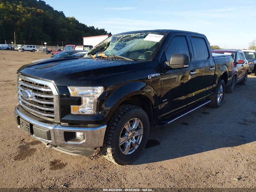Vin: 1ftew1ep2gfd07936, lot: 46733053, ford f-150 xlt 20162