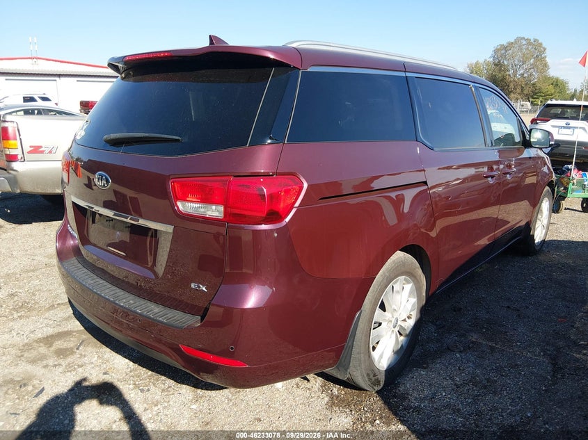 KIA SEDONA 2016 VIN KNDMC5C17G6143898