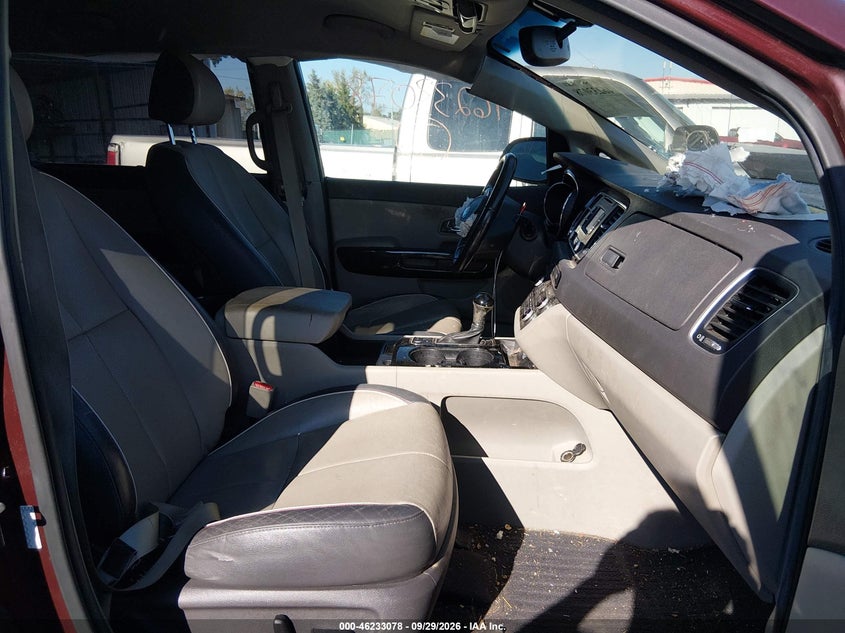 KIA SEDONA 2016 VIN KNDMC5C17G6143898