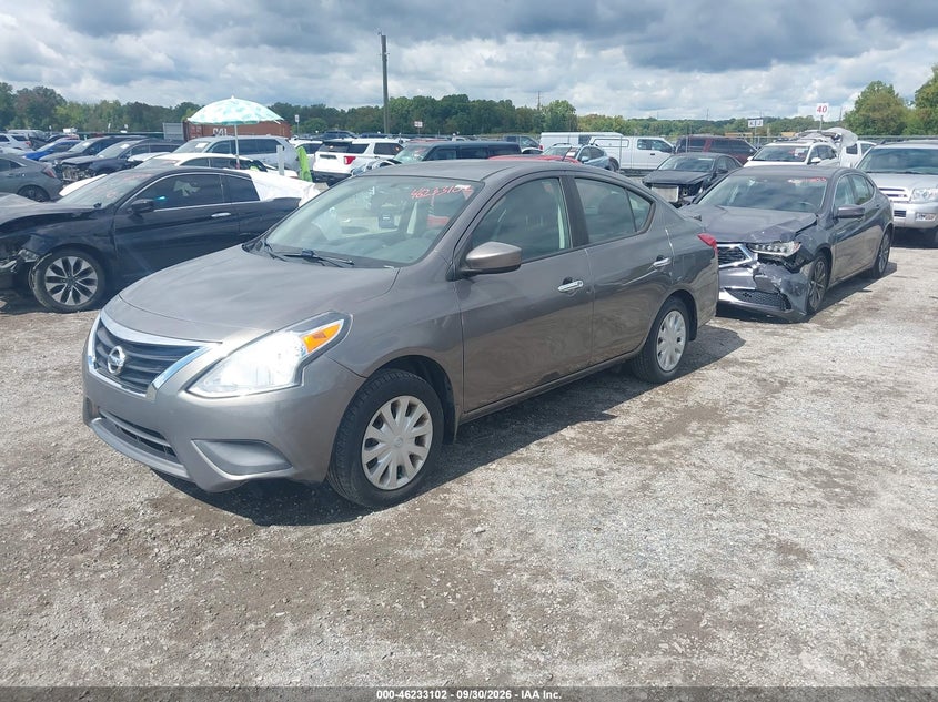 Vin: 3n1cn7ap6gl894119, lot: 46733096, nissan versa 1.6 sv 20162