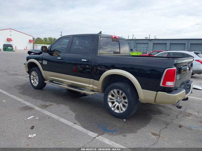 Vin: 1c6rr7pt6es108163, lot: 46733112, ram 1500 longhorn 20143