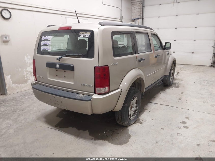 DODGE NITRO 2010 VIN 1D4PU2GK9AW126901