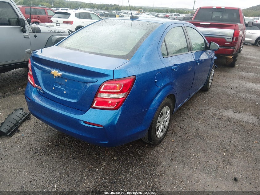 Vin: 1g1jb5sh2h4108213, lot: 46733145, chevrolet sonic ls auto 20174