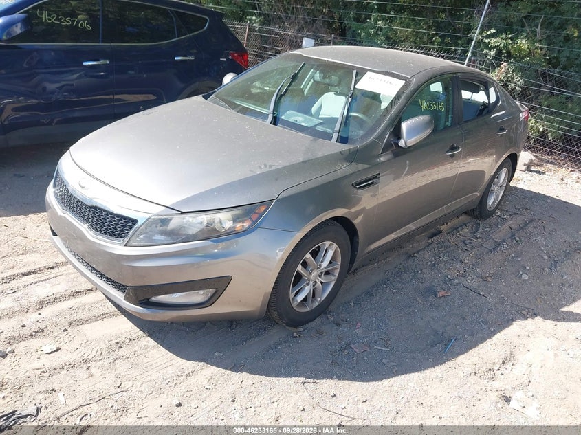 2013 Kia Optima Lx, Theft Recovery, IAAI, VIN 5XXGM4A70DG161670 — photo 2