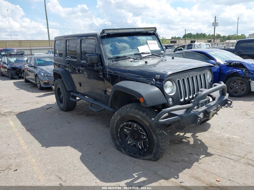 2016 JEEP WRANGLER UNLIMITED SAHARA