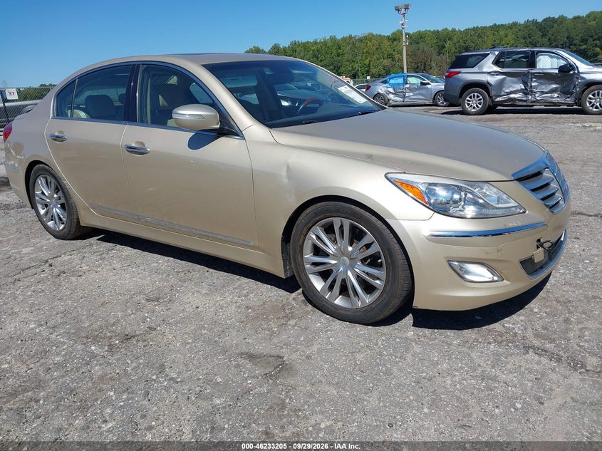 Vin: kmhgc4df1cu155676, lot: 46733199, hyundai genesis 4.6 2012 img_1