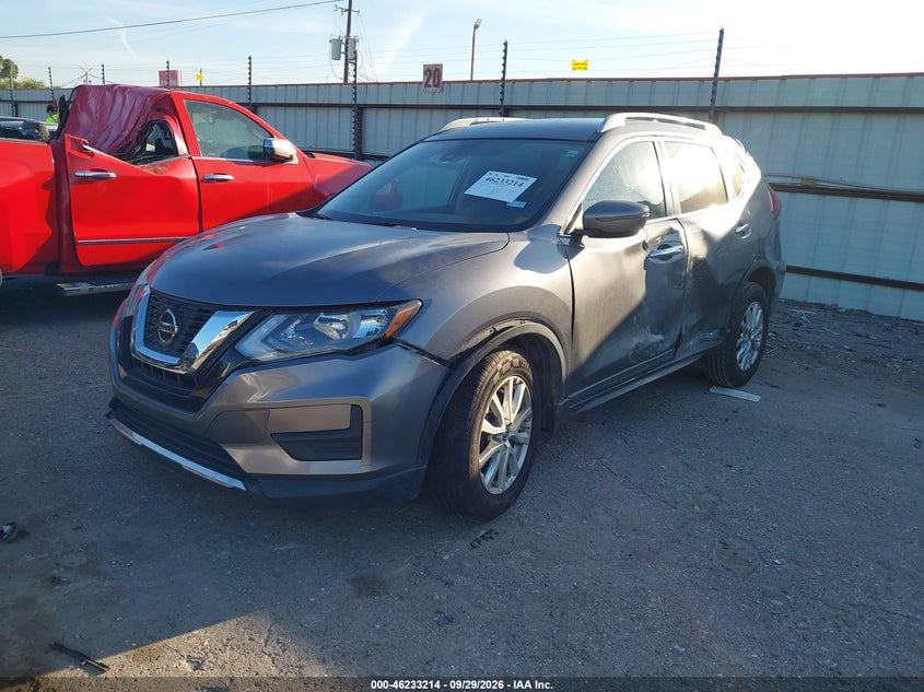 2020 Nissan Rogue Sv Fwd, Left Side, IAAI, VIN 5N1AT2MT0LC810299 — photo 2