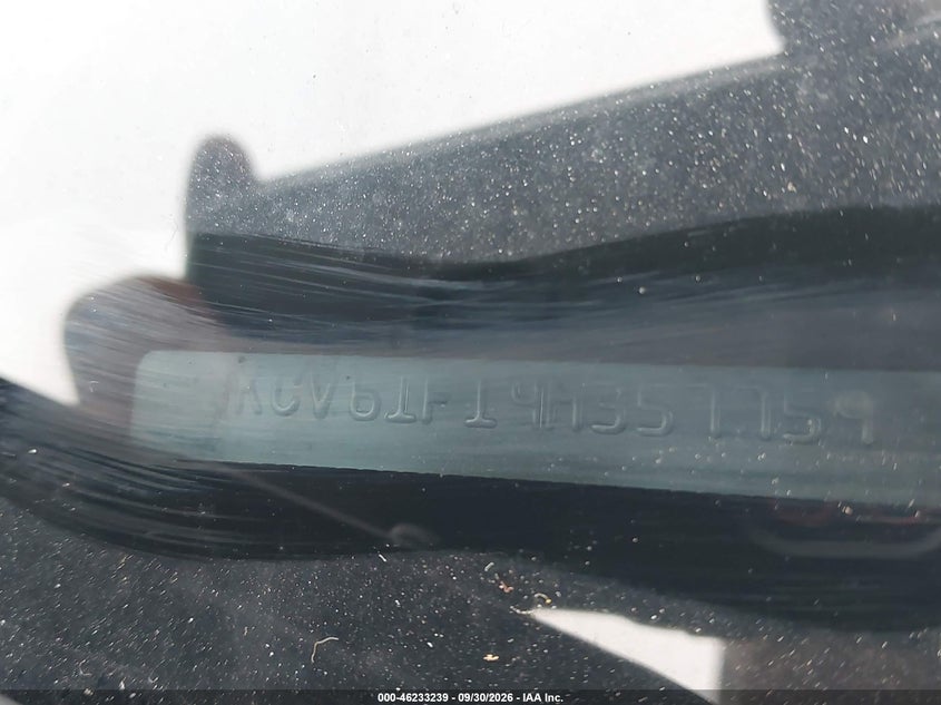 INFINITI G37X 2009 VIN JNKCV61F19M357759