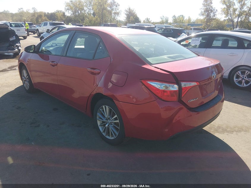 TOYOTA COROLLA 2014 VIN 5YFBURHE1EP174254