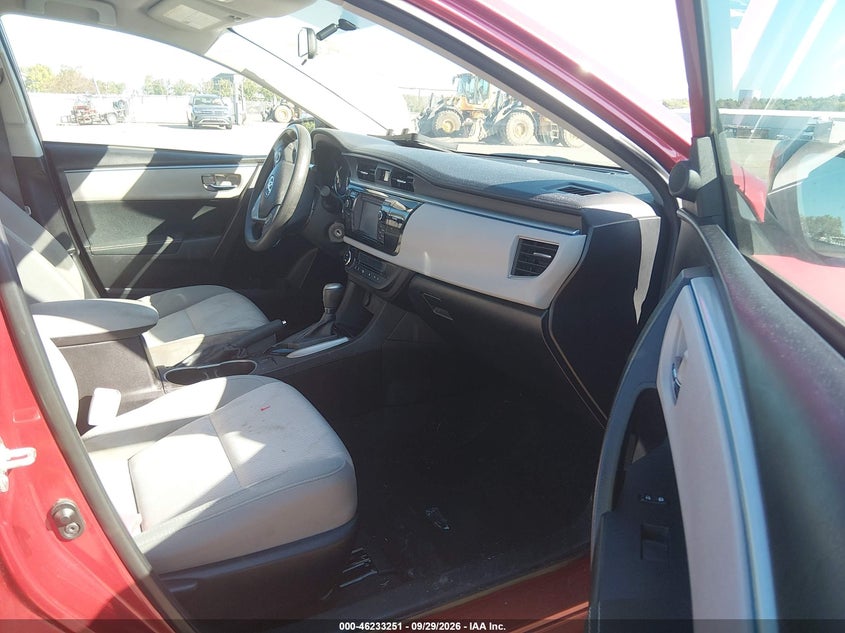 TOYOTA COROLLA 2014 VIN 5YFBURHE1EP174254