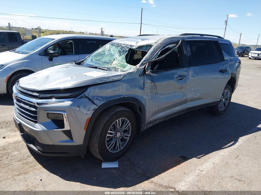Vin: 1gnergks2tj354952, lot: 46733333, chevrolet traverse fwd lt 20262