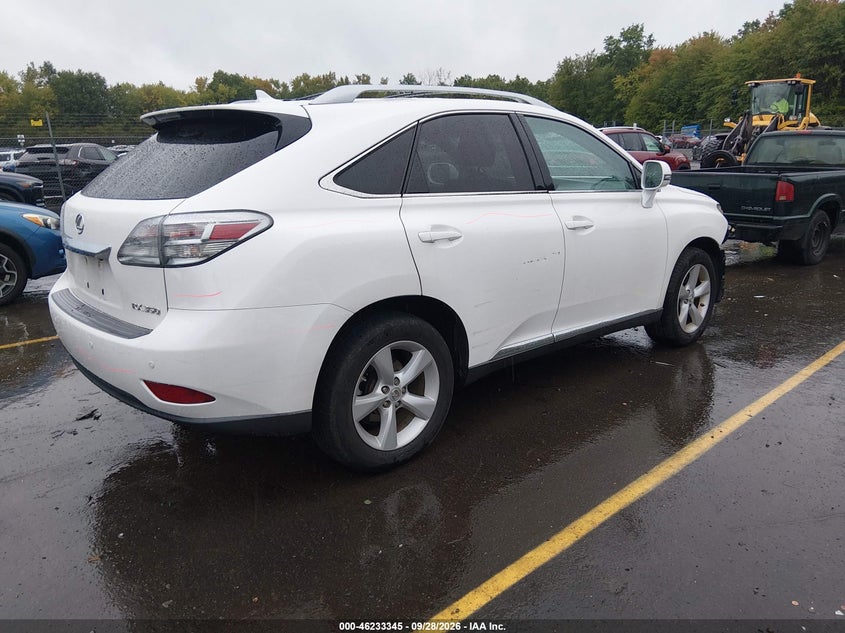 LEXUS RX 350 2012 VIN 2T2BK1BA8CC138910