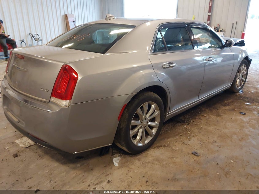 Vin: 2c3ccakg1jh218390, lot: 46733407, chrysler 300 limited awd 20184