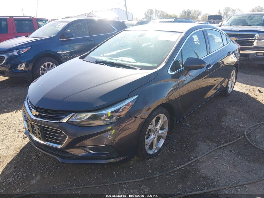 Vin: 1g1bf5sm6h7143602, lot: 46733408, chevrolet cruze premier auto 20172