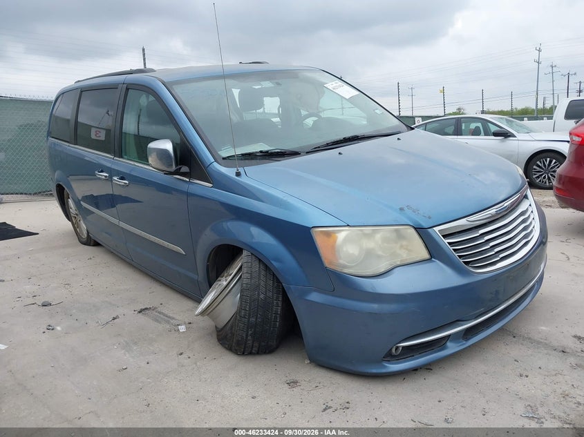 Vin: 2c4rc1cg0cr138130, lot: 46733418, chrysler town & country touring-l 2012 img_1
