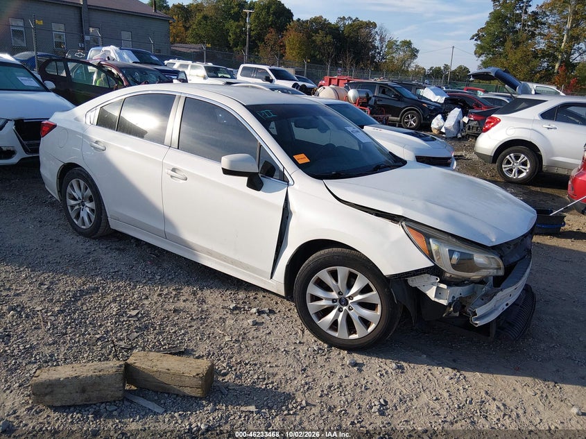 Vin: 4s3bnbc66g3049119, lot: 46733462, subaru legacy 2.5i premium 20161