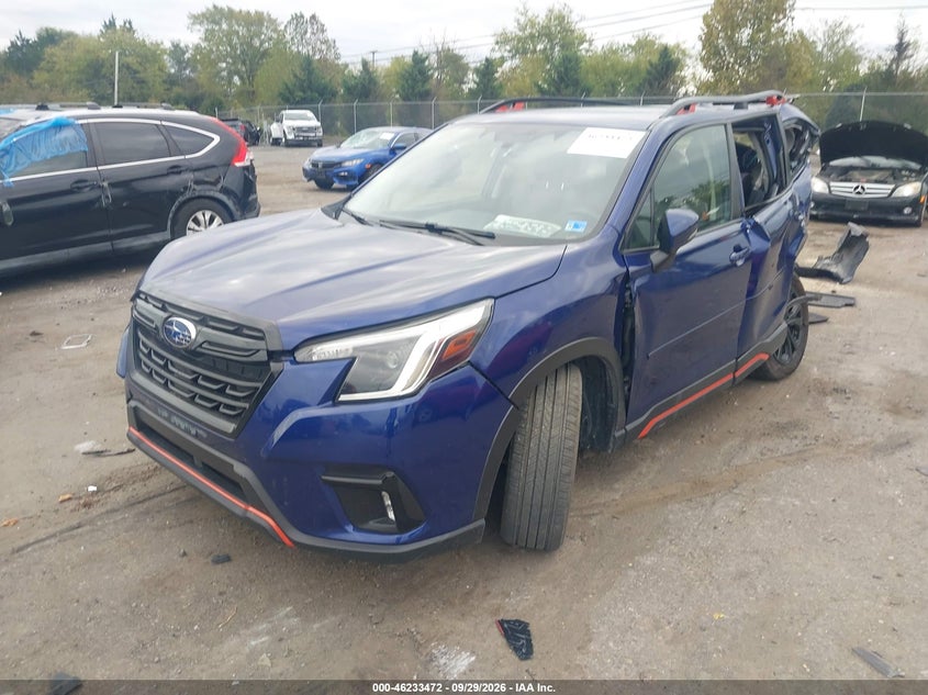 Vin: jf2skajc1ph544893, lot: 46733466, subaru forester sport 20232