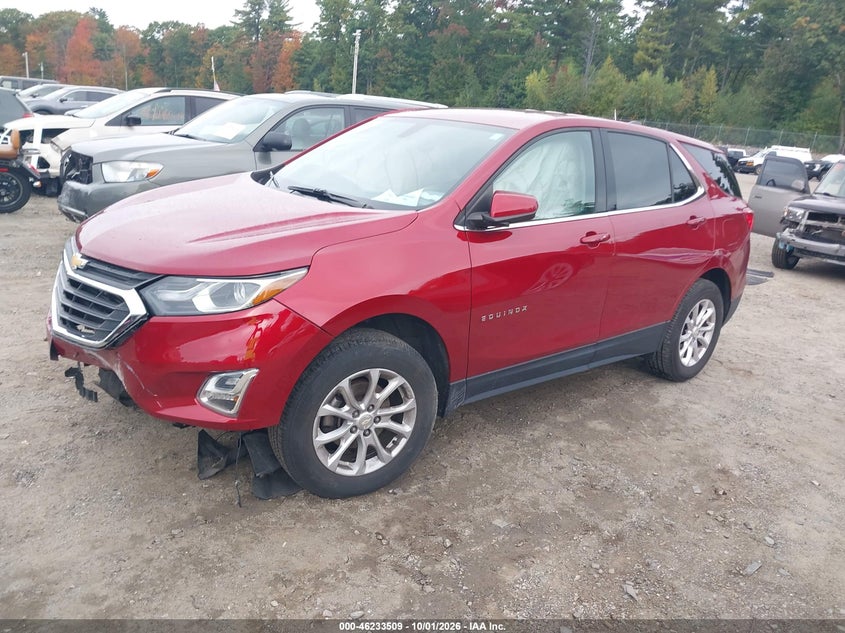 2018 Chevrolet Equinox Lt, Transmission Damage, IAAI, VIN 3GNAXSEV1JS568792 — photo 2