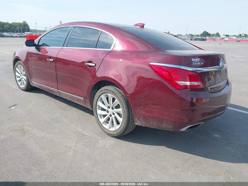 Vin: 1g4gb5g38gf191112, lot: 46733503, buick lacrosse leather 20162