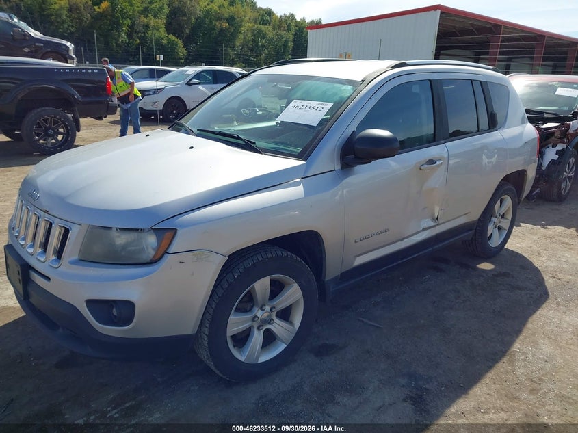 Vin: 1c4njdbbxed568023, lot: 46733506, jeep compass sport 20142