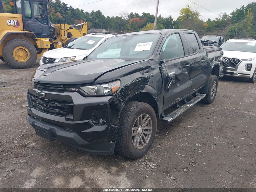 2023 Chevrolet Colorado 4Wd Short Box Lt, Правый зад, IAAI, VIN 1GCGTCEC3P1222143 — фото 2