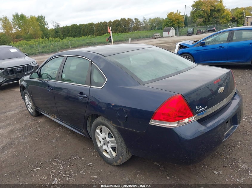 Vin: 2g1wa5en5a1115927, lot: 46733532, chevrolet impala ls 20103