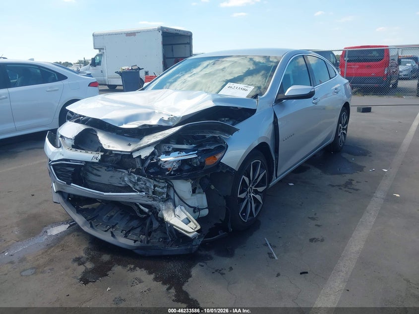 Vin: 1g1zd5st0jf271650, lot: 46733580, chevrolet malibu lt 20182