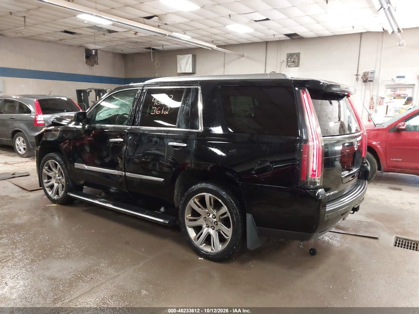 Vin: 1gys4ckj9fr292802, lot: 46733606, cadillac escalade premium 20153