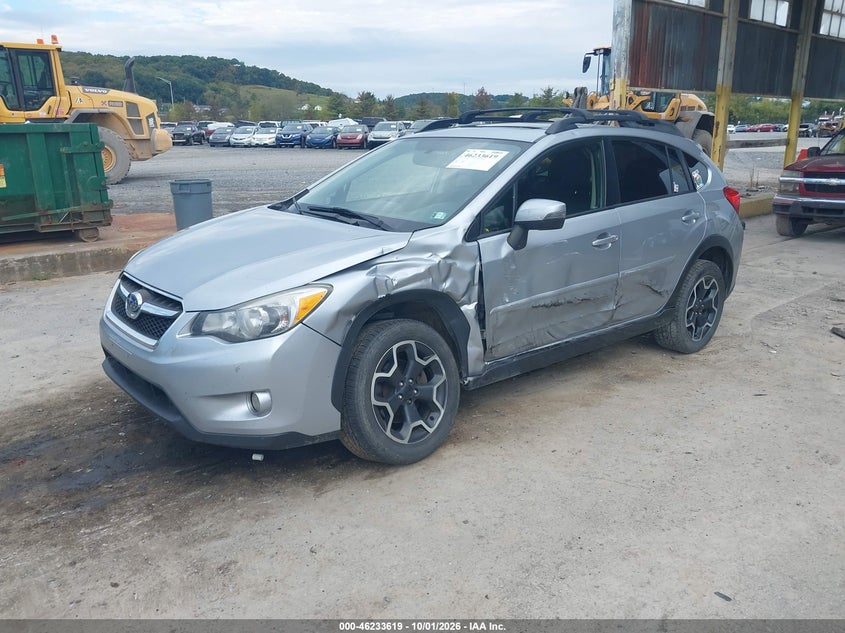 Vin: jf2gpapc6fh271513, lot: 46733613, subaru xv crosstrek 2.0i limited 20152