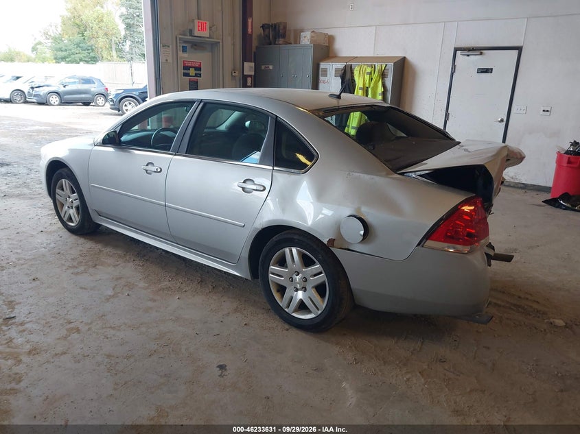 Vin: 2g1wb5e30e1135911, lot: 46733624, chevrolet impala limited lt 20143